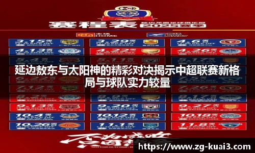 延边敖东与太阳神的精彩对决揭示中超联赛新格局与球队实力较量